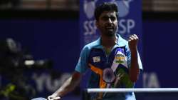 Indian table tennis player G Sathiyan