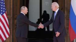 President Joe Biden and Russian President Vladimir Putin meet at the 'Villa la Grange' Geneva, Switzerland.