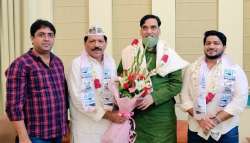 haji meherbaan joins AAP