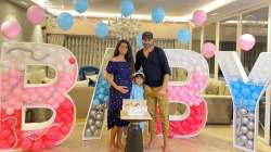 Geeta Basra's surprise baby shower was all about zoom call, adorable cake featuring sleepy Harbhajan