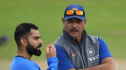 Virat Kohli and Ravi Shastri, Indian cricket team