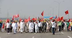 farmers protest