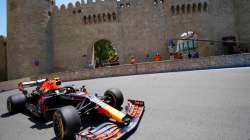 Azerbaijan GP: Sergio Perez fastest in practice; Mercedes slow