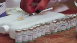 A nurse prepares a shot of the Sputnik V vaccine for COVID-19 as people over age 40 get vaccinated at the American Institute school in La Paz, Bolivia. (Representational image)