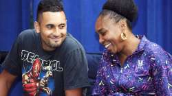 Venus Williams with Nick Kyrgios?