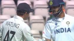 WTC Final: Watch Kohli's heartwarming gesture for BJ Watling on wicketkeeper's final day in int'l cr