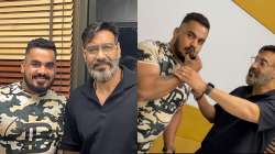  Ajay Devgn's photos flaunting salt-and-pepper look go viral; fans go gaga and call him 'dhakad'