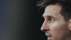 Argentina's Lionel Messi looks on during a Copa America soccer match against Bolivia at Arena Pantanal stadium in Cuiaba, Brazil, Monday, June 28