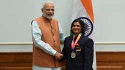 PM Narendra Modi and Sakina Khatun