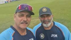 Ravi Shastri and Bharat Arun