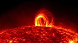 Sun erupts its biggest solar flare in 4 years Solar flare, what is solar flare, strongest solar flare, Space weather, Nasa, Types of solar flares,