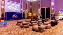 A sneak peek into the Mumbai Indians' team room in UAE