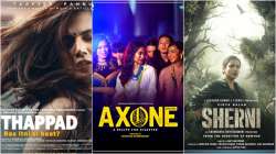 Posters of Thappad, Axone and Sherni