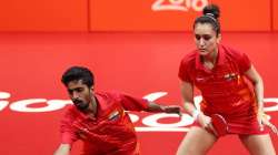 Manika batra, g sathiyan