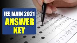 JEE Main 2021 final answer key