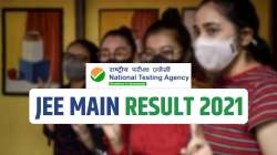 JEE Main 2021 result