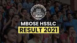 MBOSE HSSLC 12th Arts result 2021 