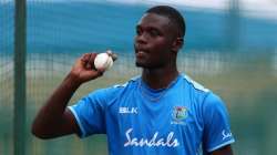 West Indies pacer Jayden Seales