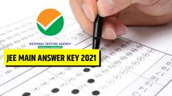 JEE Main 2021 answer key