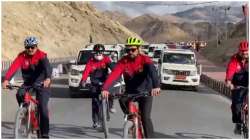 anurag thakur cycle rally