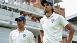 MS Dhoni and Ishant Sharma