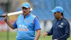 ravi shastri, ms dhoni, 