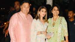 Neetu Kapoor, Riddhima Kapoor, Rishi Kapoor