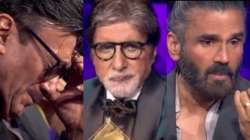 Amitabh Bachchan, SunielShetty, Jackie Shroff