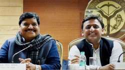 Shivpal Yadav and Akhilesh Yadav