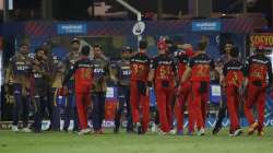 Kolkata Knight Riders and Royal Challengers Bangalore