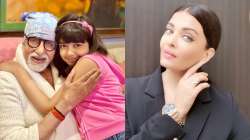 How Aishwarya Rai, daughter Aaradhya wished Amitabh Bachchan on his 79th birthday