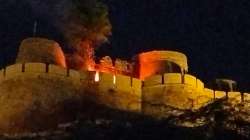 Jaisalmer Fort fire 