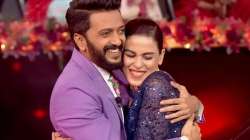 Riteish Deshmukh, Genelia D'Souza on KBC 13