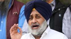 Shiromani Akali Dal president Sukhbir Singh Badal