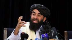 Taliban spokesperson Zabihullah Mujahid