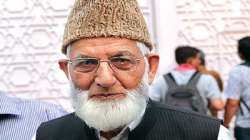 syed ali shah geelani grandson sacked