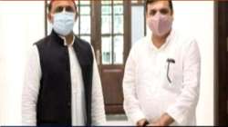 UP polls: Will SP-AAP alliance in the offing? Akhilesh Yadav meets Sanjay Singh??