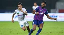 A moment from Kerala Blasters FC vs Bengaluru FC match