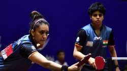 File photo of Manika Batra and Kamath Archana Girish