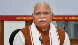 Haryana Chief Minister Manohar Lal Khattar