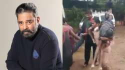 Kamal Haasan hails woman cop who saved unconscious man by carrying him to an auto | WATCH