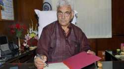 Jammu and Kashmir Lieutenant Governor Manoj Sinha