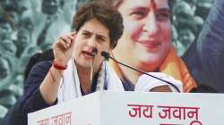 Congress leader Priyanka Gandhi Vadra