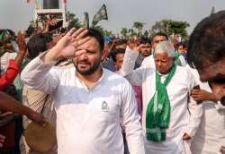 tejashwi slams nitish govt