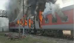 Udhampur-Durg Express catches fire in Madhya Pradesh’s Morena; 2 bogies gutted