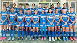 India women's hockey squad for Asian Champions Trophy in South Korea.