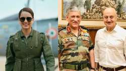 CDS Gen Bipin Rawat dies: Kangana Ranaut, Anupam Kher 