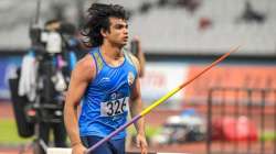  File Photo of Neeraj Chopra in Meeting Cidade de Lisboa.