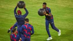 West Indies team training ahead of T20I series against Pakistan