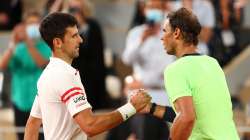 Rafael Nadal and Novak Djokovic